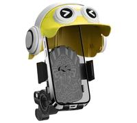 Generico Support de téléphone Portable pour Moto | Support de vélo avec Casque pour téléphone | équipement de Cyclisme pour Voyage, Navigation d'appels Enregistrement vidéo en Streaming en Direct GPS