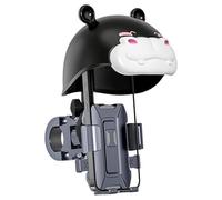 Generico Support de téléphone - Support de guidon anti-pluie, compatible avec casque, angle de réglage facile, design résistant aux intempéries, pour téléphone de moto, accessoire
