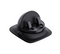 Genérico Support de téléphone sur tableau de bord de voiture, support de navigation avec organisateur de câbles - Support réglable antidérapant pour navigation, conduite et tablette