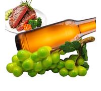 Genérico Support décoratif pour bouteilles de fruits, décoration UVA artisanale, décoration de fruits artisanaux, figurine décorative peinte à la main pour cuisine, bar, mariage, réunion