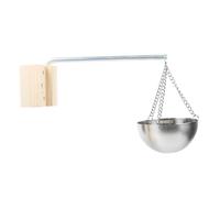 Genérico Support d'huile d'aromathérapie de sauna - Bol suspendu en acier inoxydable, diffuseur d'huile | Tasse de parfum résistante à la chaleur pour la thérapie relaxante de spa bien-être salon