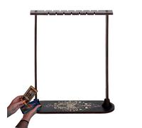 Genérico Support - Étagère d'affichage | Mini étagères de table : | Présentoir en bois Bobo Phase pour pierre et roche, suspension en bois, étagère de rangement