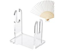 Generico Support éventail pliable | porte-éventail de table, étagère organisateur en acrylique transparent pour entrepôt adapté pour salon, magasin d'exposition et bureau avec décoration