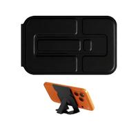 Genérico Support magnétique pour téléphone portable avec miroir de maquillage pour regarder la télévision, les appels vidéo, filmer, enregistrer, table, tableau de bord, voyage, avion