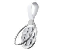 Genérico Support magnétique pour téléphone portable pliable avec miroir pour salle de bain, berceau multifonction pour smartphone dans la salle de bain, l'hôtel, le salon, la chambre