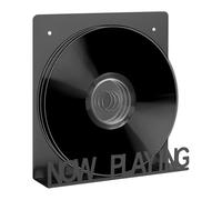 Genérico Support mural pour disques | Organisateur économiseur d'espace - Étagère murale flottante pour exposer disques et albums, pour salon, bureau, maison, studio, bar et amateurs de la