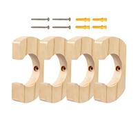 Genérico Support mural pour kayak - Crochet mural de 10 x 6,3 x 1,5 cm pour kayak DeRemo | Gardien économiseur d'espace anti-rayures | Keeper Walls Mount Kayaks Paddles Rack de stockage