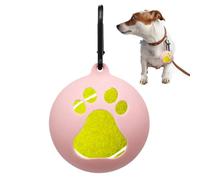 Genérico Support pour balles en silicone pour chiens, outils d'entraînement pratiques pour chien, accessoire de laisse pour mains libres pour dressage