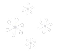 Generico Support pour d'intérieur, 4 pour la Croissance des de Jardin, Supports pour tiges d'orchidées, pour Monstera, pothos, orchidée, intérieur, extérieur, Balcon, débutants