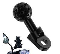 Generico Support pour fixation sphérique - Adaptateur tête sphérique pour rétroviseurs de moto, support étanche moto avec porte-téléphone portable universel pour hommes et femmes