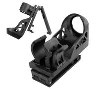 Genérico Support pour lampe torche, rotation complète, verrouillage latéral, portable, prise légère et ferme, libération rapide, design robuste, accessoire tactique pratique réglable, pour