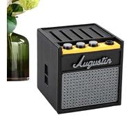 Genérico Support pour médiators de guitare - Conteneur de style haut | parleur amplificateur, stockage compact et durable, design d'écran créatif, étui portable | Idéal pour organiser les médiator