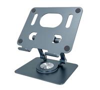 Generico Support pour ordinateur portable - Support pour ordinateur portable jusqu'à 41 cm - Base pivotante portable pour appareils - pour bureau, bureau, studio, chambre, salon, salle de classe