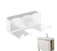 Generico Support pour sèche-cheveux - Montage mural | Porte appropriée Séchoir Destiné à Salle de bain - Crochet Stable Indiqué Organisation Et Appareils pour Cheveux