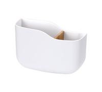 Genérico Support pour télécommandes murales | Boîte de rangement autocollante pour contrôle, porte-télécommandes avec séparateur réglable, pour casque mural, table de nuit, Home Theater