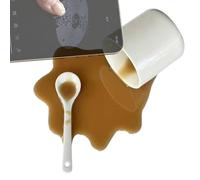 Genérico Support pour téléphone portable de bureau, design café renversé, support et base pour téléphone | Accessoires de bureau pour streaming, lecture et films