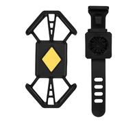 Genérico Support pour téléphone Portable de vélo, Clip en Silicone avec Amortissement des Chocs, Soutien-Gorge pour téléphone Portable de vélo | pour Adultes, Hommes, déplacement, Tourisme