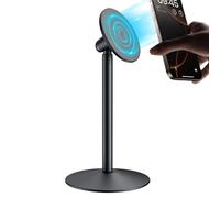 Genérico Support pour téléphone portable, support magnétique de streaming, base rotative à 360 degrés pour téléphone de bureau, utilisation au travail, voyage, maison, comptoir de cuisine