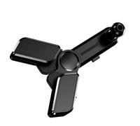 Generico Support rotatif pour écran console,Support de charnière d'écran - Réglage Quadridirectionnel Navigation Pour Console Centrale Automobile