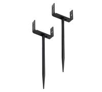 Generico Supports de gouttière, Ensemble de 2 stabilisateur de gouttière stabilisateur | Anti -résidence Réglable pour abri pergola extérieur