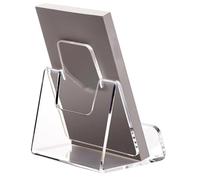 Generico Supports En Acrylique Pour Affichage,Porte-Documents Transparent De Bureau,Présentoir pour Documents et Magazines Transparent - pour Magazines Brochures Flyers Vendeurs Cartes Postales
