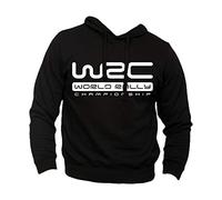 Generico - Sweat à capuche WRC - championnat Rally, unisexe, adulte, noir, M