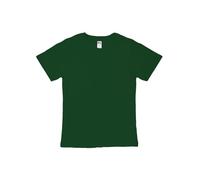 Generico T-Shirt enfant Evolution Kids. T-shirt enfant à manches courtes 100% coton - (1 t-shirt modèle Blck SP MOD. BSK010), Vert forêt, 128 cm