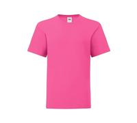 Generico T-Shirt Kids Iconic 150 T - T-Shirt Enfant Manches Courtes Coton 100% - Taglie da 3 Anni fino a 15 Anni - 1 T-Shirt Mod. FRU 61-023-0, Fuchsia, 140 cm