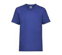 Generico T-Shirt Kids Valueweight T - T-Shirt pour Enfant à Manches Courtes 100% Coton - Taglie da 1 Anno fino a 15 Anni - 1 t-Shirt Mod. FRU 61-033-0, Bleu Royal, 164 cm