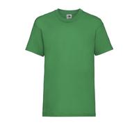 Generico T-Shirt Kids Valueweight T - T-Shirt pour Enfant à Manches Courtes 100% Coton - Taglie da 1 Anno fino a 15 Anni - 1 t-Shirt Mod. FRU 61-033-0, Vert Gazon, 104 cm