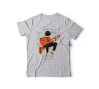 Generico T-shirt Toto Italien Vrai Sacrifier Musique Maître, gris, Large