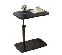 Generico Table basse pivotante en forme de C - Table basse stable pour canapé et lit, partie supérieure pivotante à 360° pour un accès facile | Table de chevet, table de chevet, table de canapé pour