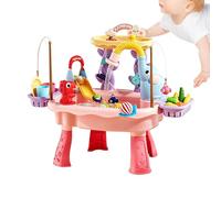 Generico Table d'eau pour , jeux d'activités sensorielles d' | Table d'activités pour enfants et filles, jardin, plage, camping, crèche, école maternelle, intérieur
