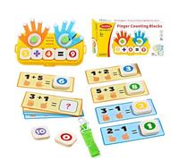 Generico Table pour compter avec les doigts, jeu éducatif pour la petite enfance - jeu mathématique pour l'école maternelle, pour les activités scolaires, la maison de classe, les et les