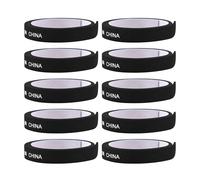Generico Table Tennis Edge Tape - Ruban de protection de raquette | 10 x ruban de bord pour raquette de tennis résistant à la friction, sports pour le libre résistant aux humeurs pour les co