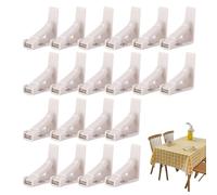 Generico Tablecloth Holders Clips Outdoor, Heavy Duty Pique-Nique Table Clips, 20 Pcs Table Cloth Clip, Clamps Cover for Camping Dinner Restaurant Outdoor Birthday Christmas Family Party Wedding