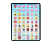 Generico Tablette pédagogique pour - Jouet tablette éducative d'apprentissage électronique tactile pour de 2 à 5 ans - Jouet préscolaire pour le développement précoce pour un
