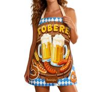 Genérico Tablier Oktoberfest - Ensemble de fête de fête de bière | Tablier Oktoberfest Costume allemand | Pour hommes et femmes Couples Cosplay BBQ Cuisiner au four, 9, Consulte la descripción