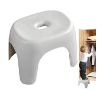 Generico Tabouret avec marche, tabouret bas - léger pour salon, portable, repose-pieds pour canapé, de cuisine, multifonctionnel, tabouret de cuisine, salle de bain, env