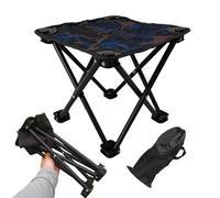 Genérico Tabouret de pêche petit siège portable résistant | Tabourets légers de camping et de voyage pour adultes femmes hommes plein air randonnée barbecue pique-nique plage