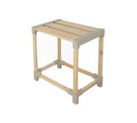 Genérico Tabouret en Bois 38,5 x 43 x 25 cm
