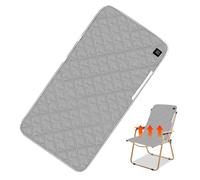 Generico tabouret portable pour siège chauffé USB avec 3 réglages en mode réglable, tapis chaud pour le climat froid multifonctionnels pour bureau, à la maison, à l'intérieur et à l'est