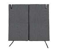 Genérico Tailgate Net Filet de chargement de camionnette robuste Barrière de lit réglable Sangle renforcée pour la sécurité de chargement Accessoire automobile Fit pour l'équipement d