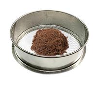 Generico Tamis pour sol de jardin - Passoire de cuisine en métal pour riz et farine | Passoire à mailles fines, pour Quinoa, nouilles, cuisson au four et préparation des aliments