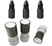 Generico Tampons Animaux Hobby | Lot de 3 tampons réutilisables pour bricolage - Mini dessin animé avec 3 tampons d'encre noire - pour scrapbooking, création de cartes, journal et planificateur