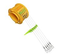 Generico Tandem Fishing Hooks - Fishiing Hooks with Organizer | Anti-Taangle Tandem Fishings Hook | Fixation Leader Holder | Carp Fishing Hair Rigs Kit | Fishing Tackle Storage Box Organizer