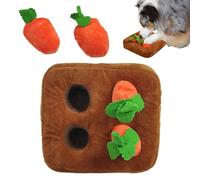 Generico Tapis à priser pour chiens, jouet à priser doux, carotte pour chiots, tapis de puzzle pour chiots, pour maîtres d'animaux, appartement, maison, bureau, salon, chambre d'étude