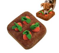 Generico Tapis à priser pour petits chiens - Jouet à priser carotte pour chiots - Casse-tête interactif pour chiens | pour maîtres des animaux appartement maison bureau salon chambre studio