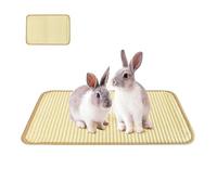 Generico Tapis anti-rayures pour lapins, coussinet anti-rayures pour litière, tapis de lapin 40 x 60 cm | pour plancher de cage, repos, sommeil, nidification, mordre