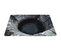 Generico Tapis avec Illusion Optique | Décoratif antidérapant pour intérieur et extérieur | Tapis avec design optique sans fin, pour entrée, chambre, salon, cuisine, salle de bain, escaliers, terrasse